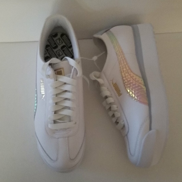 puma roma metallic